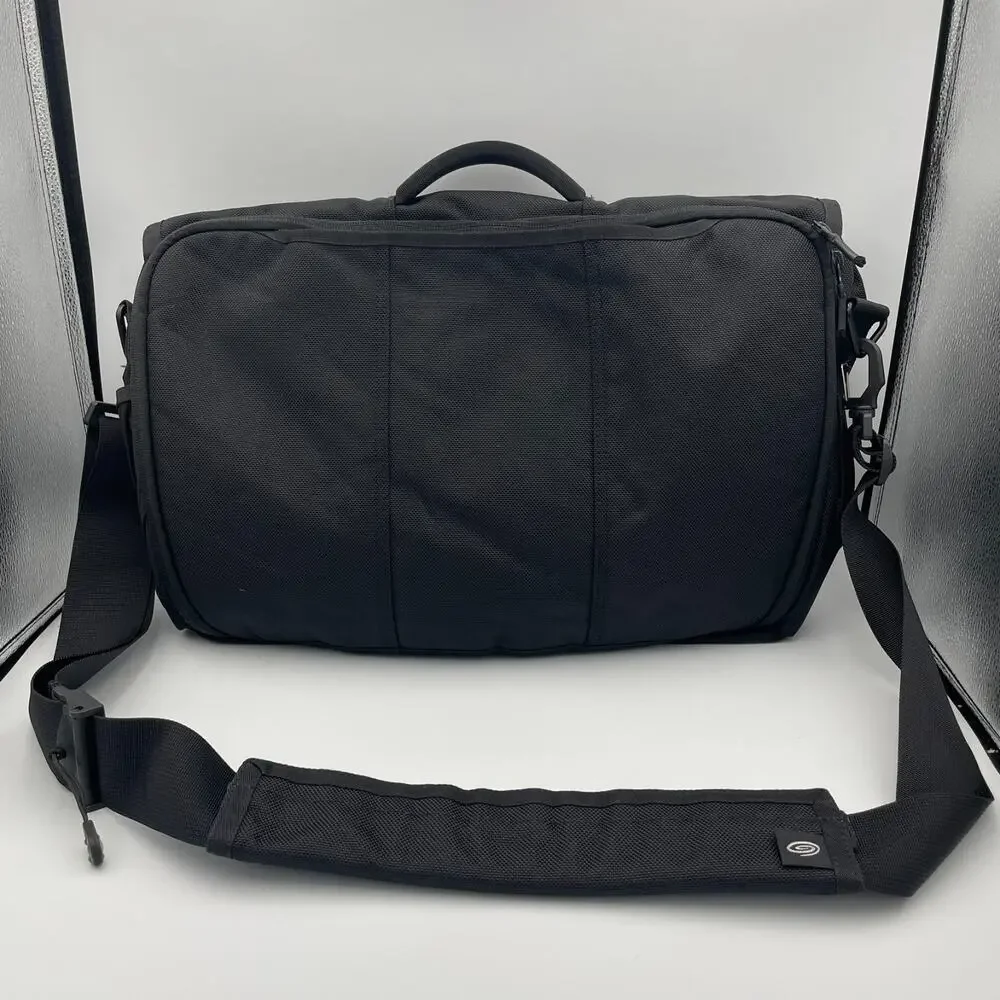 Timbuk2 Messenger Bag Black Laptop Travel Commuter Shoulder Crossbody Bag
